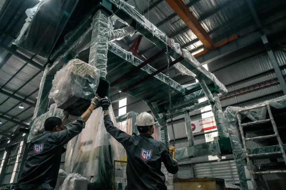 Instalación industrial de seguridad ejecutada por GH